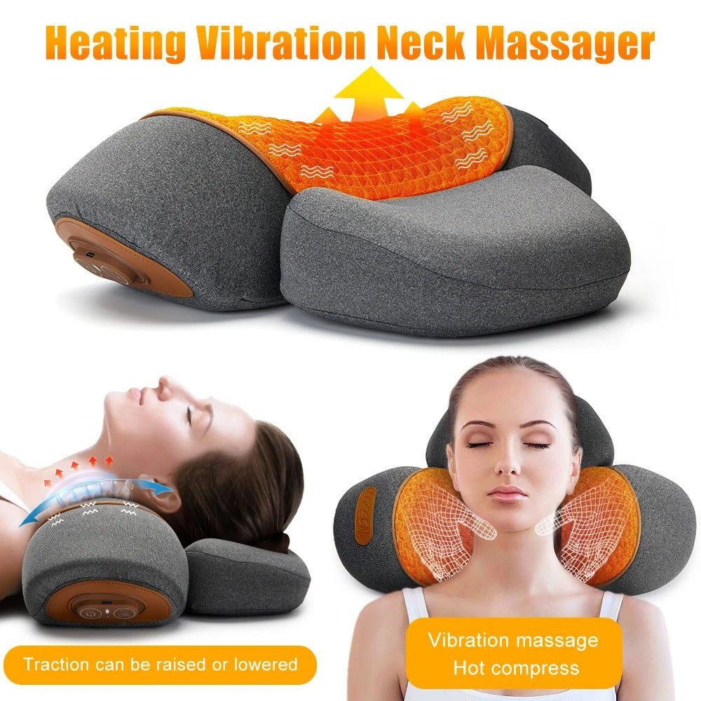 Heated Neck Pillow Massager
