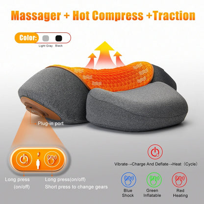Heated Neck Pillow Massager